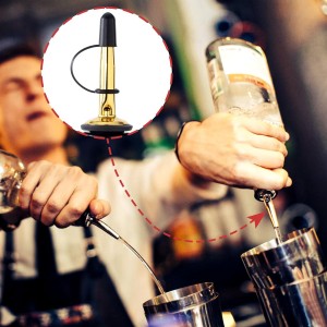 30 PCS Pourers Dust Caps, Rubber Liquor Pour Caps, Black Spout Pourers Covers with Loop, Dustproof Liquor Bottles Spouts Caps