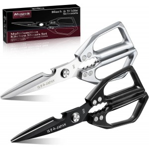 Huusk Kitchen Shears Set, Heavy Duty Pou...