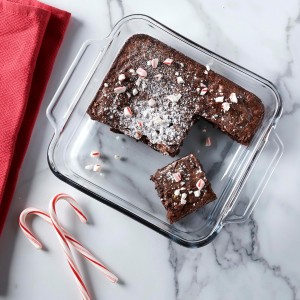 Anchor Hocking Oven Basics Cake Dish & 3 Quart Baking Dish Value Pack – Tempered Glass for Even Baking, Oven Safe, Microwave Safe, Made in USA