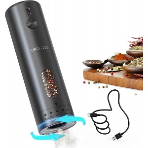 CIRCLE JOY Electric Pepper Grinder Recha...