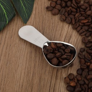 3pcs Stainless Steel Coffee Scoop Tablespoon Metal Measuring Spoon Stainless Steel Coffee Spoons Short Handles for Ground Coffee, Bean, Espresso, Powder, for Canister (sliver, 15ml)
