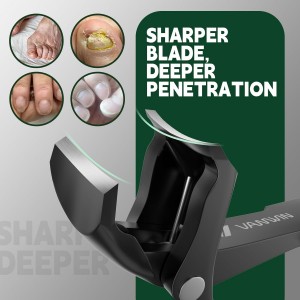 Toenail Clippers for Seniors Thick Toenails, Angled Head Large Toe Nail Clippers for Men with Wide Jaw Opening, Sharp Heavy Duty Fingernail Clipper with Catcher Nail Cutter Long Handle Black