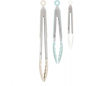 Tovolo Stainless Steel Tongs with Silico...