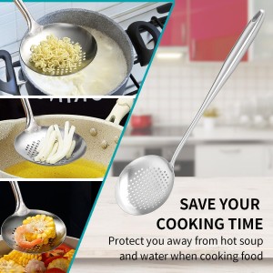 Berglander Wok Spatula Set, Stainless Steel Kitchen Cooking Utensils - 17