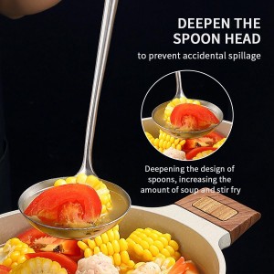 Berglander Wok Spatula Set, Stainless Steel Kitchen Cooking Utensils - 17