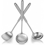 Berglander Wok Spatula Set, Stainless Steel Kitchen Cooking Utensils - 17