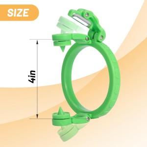 Handheld Apple Peeler for Apple Pear YORSEEK Manual Rotating Apple Pear Peeler Zester Kitchen Gadget Apple Peeling Hand Rotation Fruit Spiralizer Peeler Machine Gift Ideas