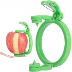 Handheld Apple Peeler for Apple Pear YORSEEK Manual Rotating Apple Pear Peeler Zester Kitchen Gadget Apple Peeling Hand Rotation Fruit Spiralizer Peeler Machine Gift Ideas