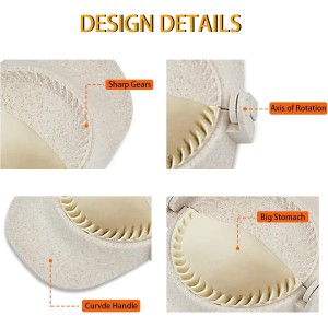 Dumpling Maker, Empanada Maker Press Multiple Size Dumpling Mold Set with Dough Cutter & Stuffing Spoon, Dumpling Maker Kit for Pierogi Gyoza Ravioli Chinese Dumpling, 3 Sizes (4.2