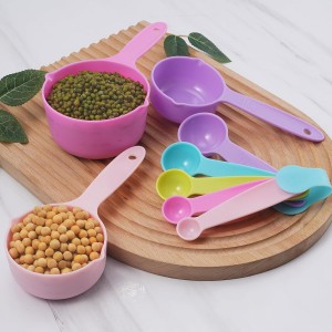 10PCS Measuring Spoons and Cups Set Stackable Nesting Cups Spoons for Cooking Baking Supplies, Kitchen Gadgets Essentials Tools