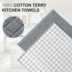 Homaxy Premium Cotton Kitchen Towels 16