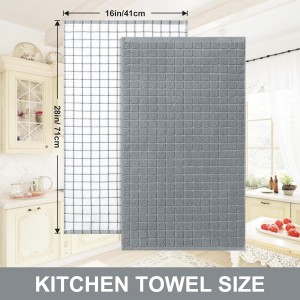 Homaxy Premium Cotton Kitchen Towels 16