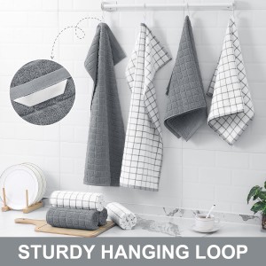 Homaxy Premium Cotton Kitchen Towels 16