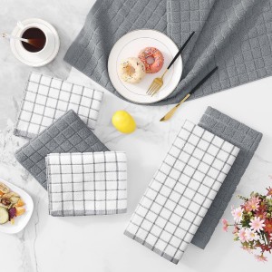 Homaxy Premium Cotton Kitchen Towels 16