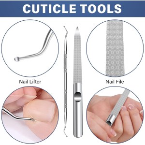 2026 Toenail Clippers for Thick Toenails for Seniors, Angled Head Large Toe Nail Clippers Set for Men, Heavy Duty Ingrown Toenail Clippers with Long Handle, Ultra Sharp Slanted Nail Cutter Wide Jaw