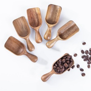 Wooden Scoop for Canisters 6PCS Acacia W...