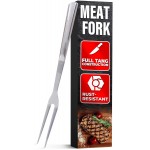 Two Pronged Carving Fork for Meat - Stainless Steel 11