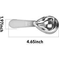 Septe Coffee Scoop set,2PCS Tablespoon Measuring spoon,Coffee Scoop for Ground Coffee(2TBSP(30ML*2))