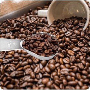 Septe Coffee Scoop set,2PCS Tablespoon Measuring spoon,Coffee Scoop for Ground Coffee(2TBSP(30ML*2))