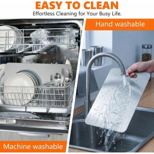 3 PCS Stainless Steel Cutting Boards for Kitchen, 304 Metal Non Stick Small Chopping Board Set, Dishwasher Safe & Warp Proof (13.4 x 9, 11.8 x 7.9, 9.4 x 5.9 in)