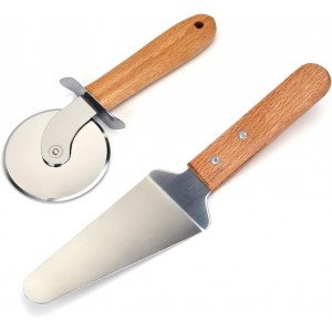 Pizza Wheel Cutter and Pie Server, Pizza...