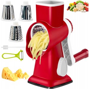 Cheese Grater with Handle, Multifunction...