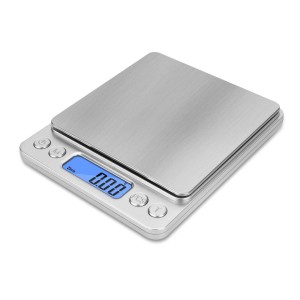 Digital Food Scale, 500g/0.01g, Stainles...