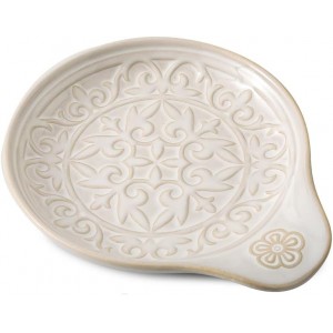 Farmhouse Ceramic Spoon Rests Holder for...