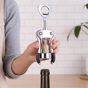 Easy Wine Opener Effortless Corkscrew for Wine Bottle Essential Wing Corkscrew Wine Bottle Opener Kitchen Gadget