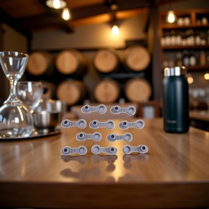 10Pcs Grey Universal Silicone Sealing Bottle Straw Hole Grommets Stopper Lids Straw Plug Replacement Tumber 20/30Oz Cup, Wine Stoppers, Replacement Parts，Wine Stoppers and Pourers