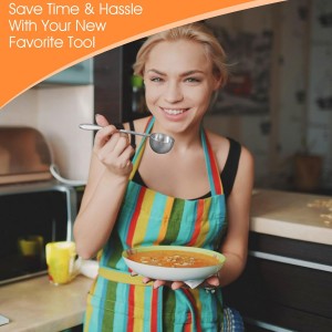 Stainless Steel Coffee Scoop 1 TBSP (15ml) - Heavy Duty Measuring Spoon for Ground Coffee, Tea, Baking, Espresso - Dishwasher Safe & Multifunctional Kitchen Tool