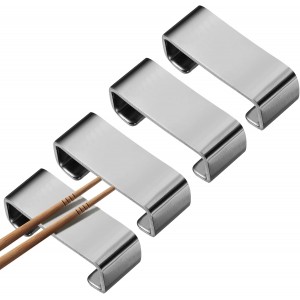 uxcell 4pcs 304 Stainless Steel Chopstic...