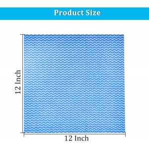 Disposable Dish Cloths Disposable Cleaning Towels 50 Pack Heavy Duty Reusable Disposable Kitchen Cleaning Cloths for Kitchen, Bathroom, Household Cleaning