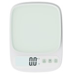 YRY Minimalist Precision Kitchen Scale - 22lbs (10kg) Capacity, 1g (0.035oz) Graduation, Large LCD Display, Tare Function, and ML Unit Green(10kg/1g)
