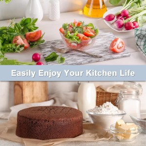 QP Digital Food Scale, 11lb Digital Kitchen Scale, 1g High Accuracy Meat Scale, 6 Units, Cooking Scale with Hook, Ultra Slim Kitchen Weight Scale, Touch Control, Tare Function, Auto Off, LCD Display