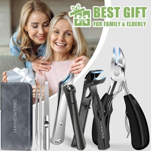2026 Toenail Clippers for Seniors Thick Toenails, Angled Head Large Toe Nail Clippers for Thick Nails for Men, Heavy Duty Ingrown Toenail Clippers with Wide Jaw, Slanted Nail clippers with Long Handle