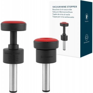 KITCHENDAO 2-in-1 Vacuum Wine Stopper, B...