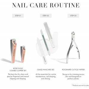 Tweezerman Rose Gold Combo Clipper Set