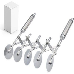 5-Wheel Professional Pastry Cutter - Sta...