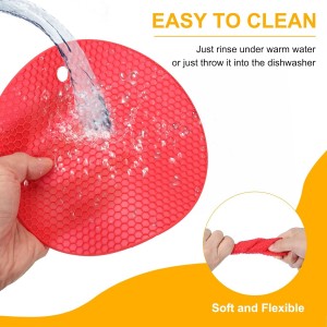 uxcell 3pcs Silicone Jar Opener Pads, 17.5cm/7