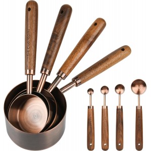 Smithcraft Copper Measuring Cups & Spoon...
