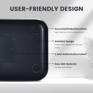 EILISON Smart Kitchen Scale with Bluetooth App, High-Precision Digital Food Scale for Baking, Cooking & Diet, 8000 Food Database, 24 Nutrients, Touchscreen, Tare Function, 5g-8000g Capacity (Red)