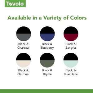 Tovolo Elements All Purpose Kitchen Shears with Cover Sheath Heavy Duty Meat Poultry Sharp Kitchen Utility Scissors Dishwasher Safe Soft Comfort Grip Silicone Handle Magnetic Sheath, Oatmeal & Black