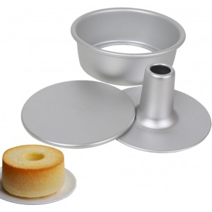 6 inch Angel Food Cake Pan with Removabl...