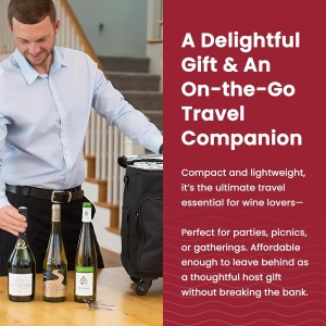 The Easy Pour Wine Aerator Spout by Pronto Bella, Professional Wine Aerator Attaches to Bottle for Improved Flavor, Enhanced Bouquet, Rich Finish No-Drip Design, Valentines day Gift for Women/Friends