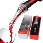 The Easy Pour Wine Aerator Spout by Pronto Bella, Professional Wine Aerator Attaches to Bottle for Improved Flavor, Enhanced Bouquet, Rich Finish No-Drip Design, Valentines day Gift for Women/Friends