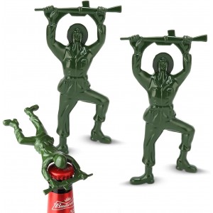 2pc-Creative 3D Army Man Bottle Opener,U...