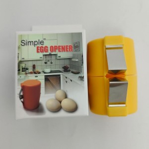 Household Egg Shell Opener,2025 Upgraded Egg Shell Opener for Hard Boiled,Mini Portable Handheld Egg Cracker Tool,Multifunctional Kitchen Gadgets (3 Pcs (Mix Color))
