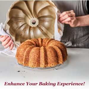 Small Cooling Rack 6.5 Inch, Air Fryer Rack Stainless Steel Round Baking Rack with Fixed Legs, Rust-Resistant Steamer Rack, Fits 6 Qt Multi-Cookers, Compatible with Instant Pot, Oven Safe