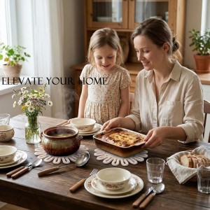 Trivets for Hot Dishes 7.2 Inch Cotton Trivets for Hot Pots and Pans, Heat Resistant Hot Pads for Kichen Unique Petal-Shaped Table Decorations,Set of 2(Off-White)